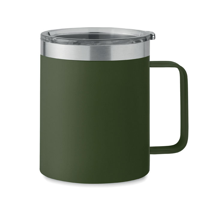 Gobelet promotionnel 300 ml inox recyclé INARI Vert fonce